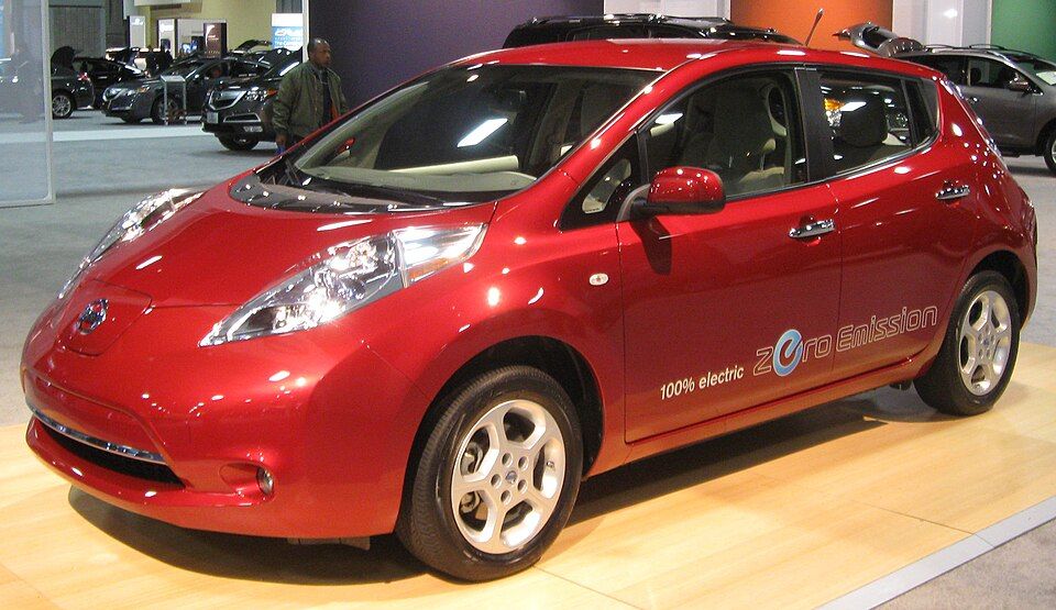 the first Nissan Leaf